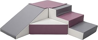 Step & Slide - Juego de espuma de Reino de juego suave, color morado