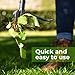 Yard Butler Rocket Weeder W/Hand Ejector, IRKT-1000 - Stand-Up Weeder for Lawn Care - Ergonomic & Easy to Use - Power-Coated Steel Construction - Rust-Resistant - Long Handle