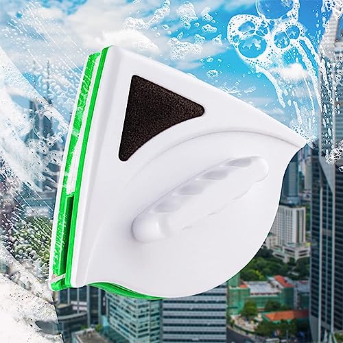 Podazz Nettoyeur de fenêtre magnético Pour Double Vitrage de 20 à 30 mm, équipement professionnel de nettoyage de vitres Avec poignée ergonomique magnético Solido – Vert