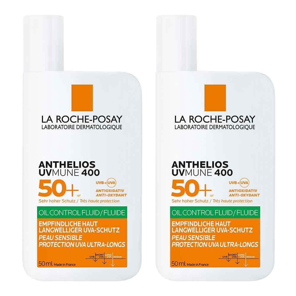 La Roche Posay Anthelios Oil Control Fluid Uvmune 2x50 ml