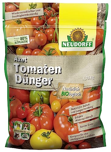 Neudorff Azet TomatenDünger 1,75 kg für aromatische Tomaten mit natürlicher Sofort- und Langzeitwirkung