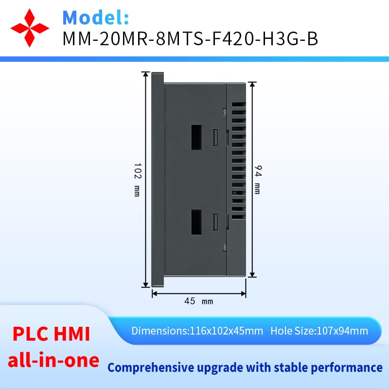 Image of Programmable Logic Controller HMI Interface (F420-H3G-B)