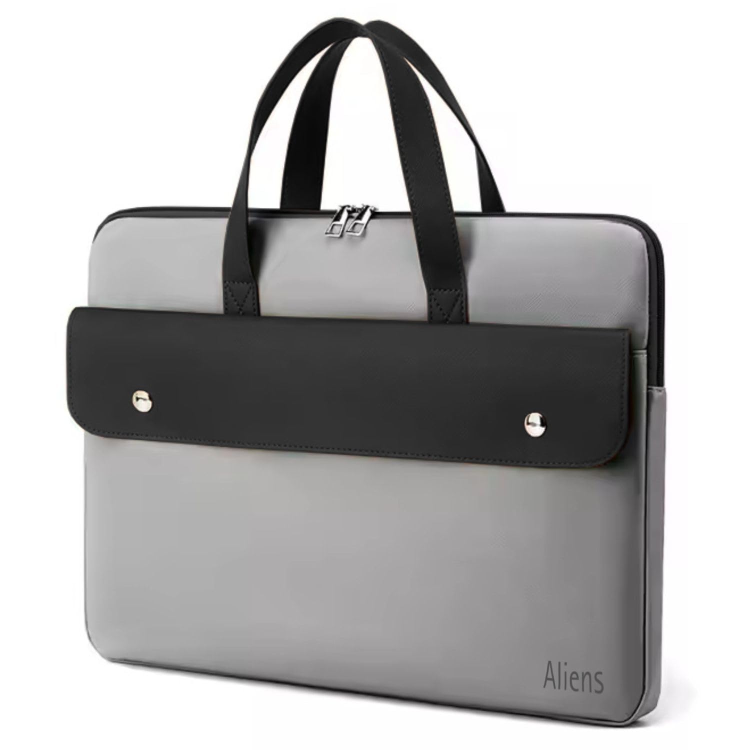 Aliens 14.1″ Premium Vegan Leather Laptop Sleeve/Case Cover Bag, Padded Laptop Compartment Office Handbag for MacBook air/pro, Dell, Lenovo, Acer, Asus, Notebook, Tablet, ipad-Grey Aliens 14.1″ Premium Vegan Leather Laptop Sleeve/Case Cover Bag, Padded Laptop Compartment Office Handbag for MacBook air/pro, Dell, Lenovo, Acer, Asus, Notebook, Tablet, ipad-Grey