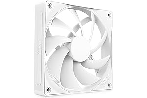 NZXT F120Q White Fan: 120mm Quiet Airflow PC Case Fan