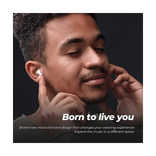 Wireless Earbuds, E90 Earbuds with Extra Deep Bass and Stereo Sound, IPX8 Waterproof Stereo Wireless Earphones with Built-in Microphone and Touch Control IPX8 Waterproof