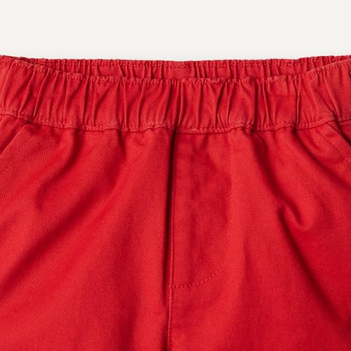 Image of Amazon Essentials x Sofia Grainge Unisex Babies, Toddlers and Kids' Pull-on Cotton Twill Shorts