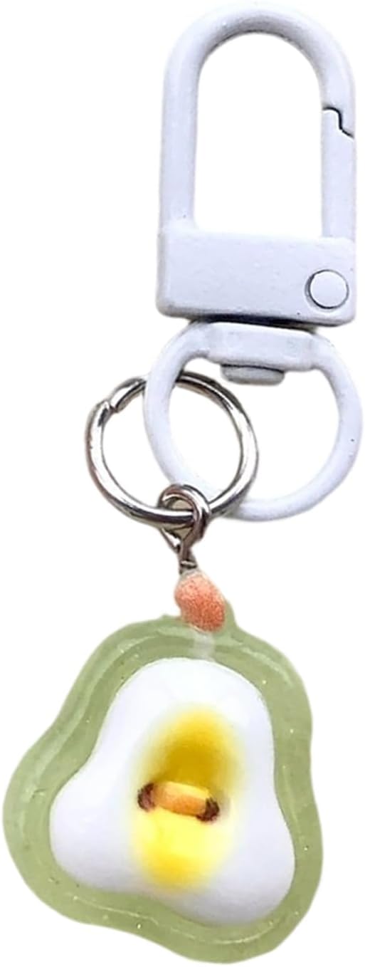 Cheerful Jelly Candy Keychain Resin Fruit Keyring Bag Backpack Charm for Women Fashion Accessories Creative Holder for Backpack