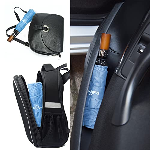 Image of Automatic Open Close Compact Travel Umbrella with Wind Vent Umbrella big size Lightweight Windproof Folding for men Women