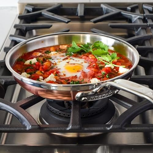 Image of Hestan - CopperBond Collection - 100% Pure Copper Frying Pan, Induction Cooktop Compatible, 8.5-Inch