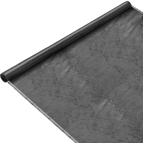 Jecery 10 ft x 39.3' Carbon Fiber Fabric Roll Pure...