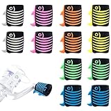 mouhike 12PCS Fishing Reel Handle Grip Sleeve Non-Slip Baitcaster Reel Knob Rubber Cover Protector for Casting Spinning Reel in 6 Colors for Beginner Professional