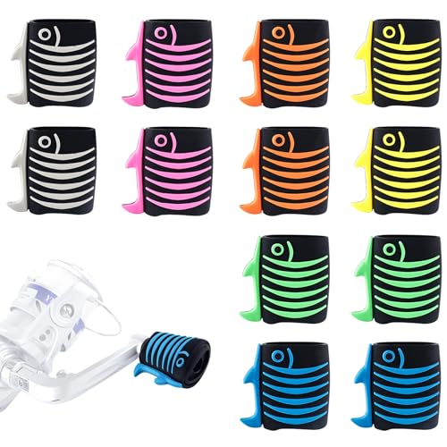 mouhike 12PCS Fishing Reel Handle Grip Sleeve Non-
