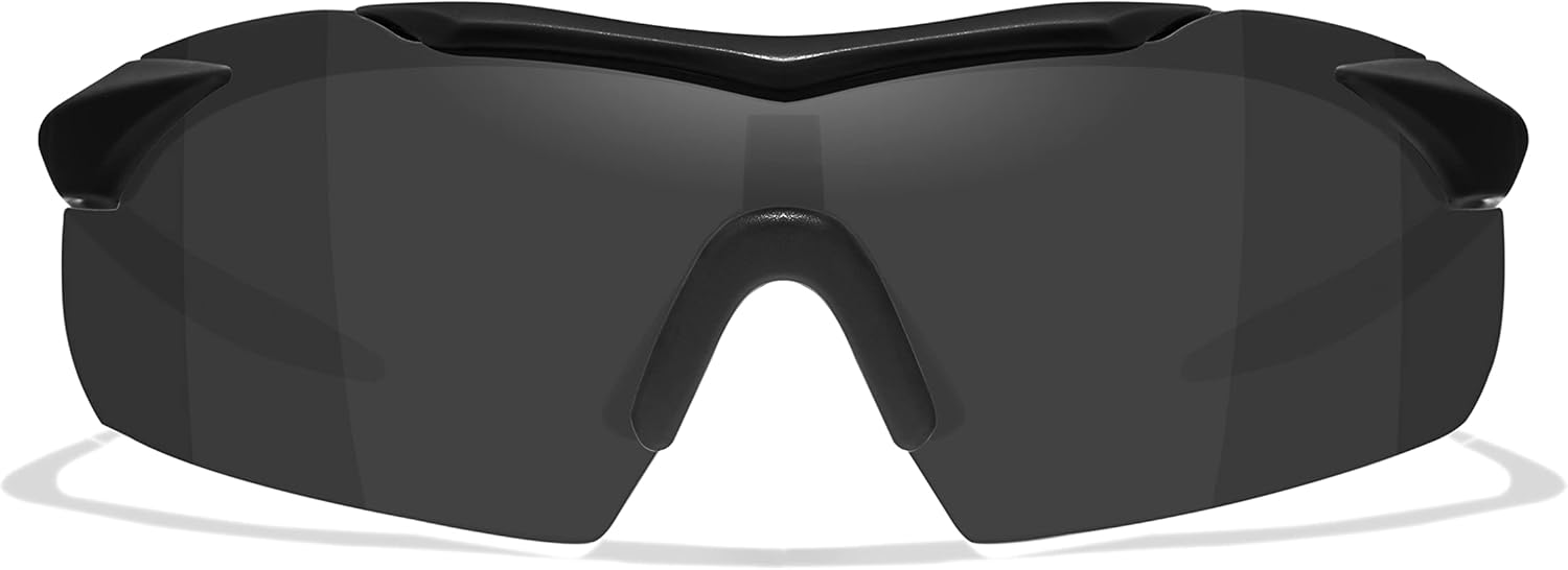 Wiley X Vapor Tactical Sunglasses with Communication Temples, ANSI Z87 Safety Glasses, UV Eye Protection for Shooting and Outdoor Matte Black Frames, Changeable Tinted and Clear Lenses Ballistic Rated - Image 4