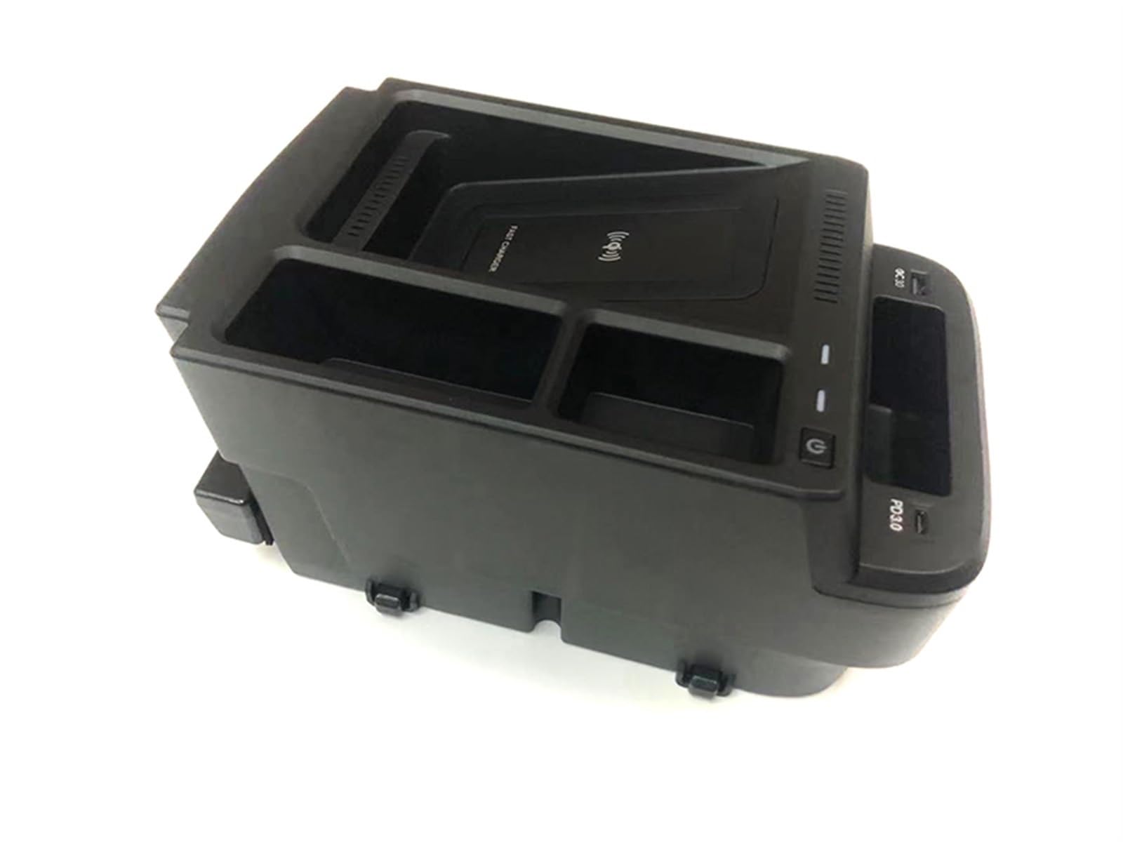 Ładowarka samochodowa QI bezprzewodowa 15 W, do ładowarki CRV 2017-2021 Telefon komórkowy Tepy Interfejs USB CPD Szybkie ładowanie Uchwyt Akcesoria Podwójny adapter ładowarki samochodowej USB