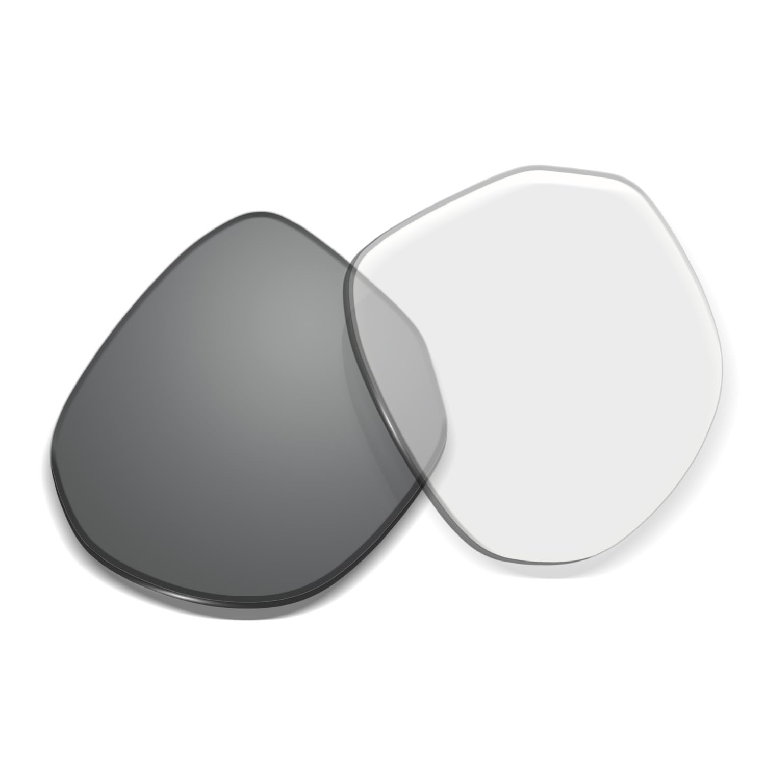 Lentes de repuesto de 1,5 mm compatibles con gafas de sol Oakley Latch Beta OO9436 de 54 mm, antiarañazos