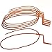Produktbild Abflussschlange X-PROTECTOR - Abflussreiniger 51 cm - Premium Abflussentferner - 5 Stück Abflussschnecke - Sanitärschlange mit drehbarem Griff - Orangenablauf Verstopfungsentferner