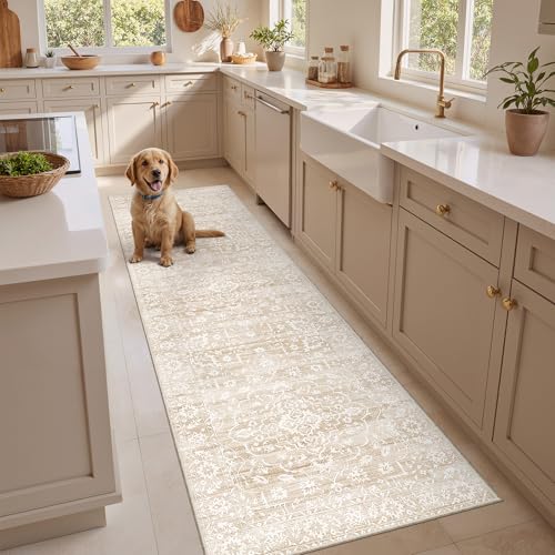 Soalmost Washable 2.5'x8' Runner Rugs for Hallway...