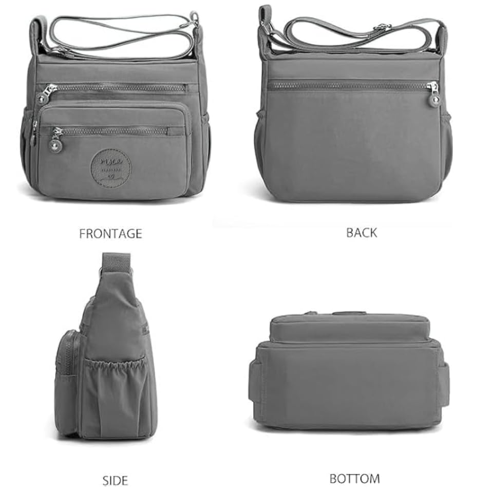 Image of MOCA Womens Nylon Crossbody Sling Bag for Women - Lightweight, Durable, Stylish Shoulder Bag for Teens, Women Office, Travel & Everyday Use