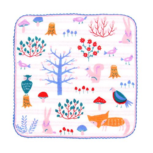 isso ecco 今治ミニハンカチタオル もりPK 0174068PK