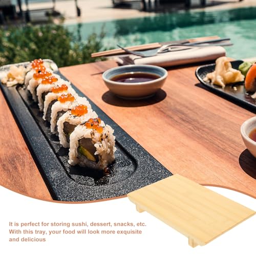 Bandeja rectangular para sushi BESPORTBLE miniatura 3