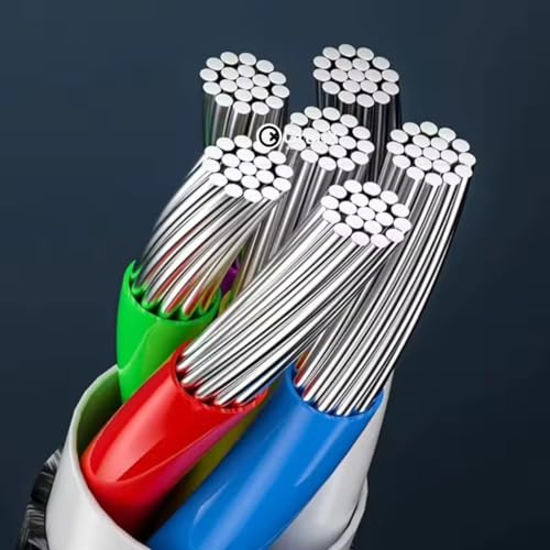 Image of Bat-Man 100W Type C to Type C Charging and Data Transfer Cable | Compatible with iPhone, iPad, Samsung Galaxy, OnePlus, Mi, Oppo, Vivo | Super Durable Texture Braided (1 Meter)