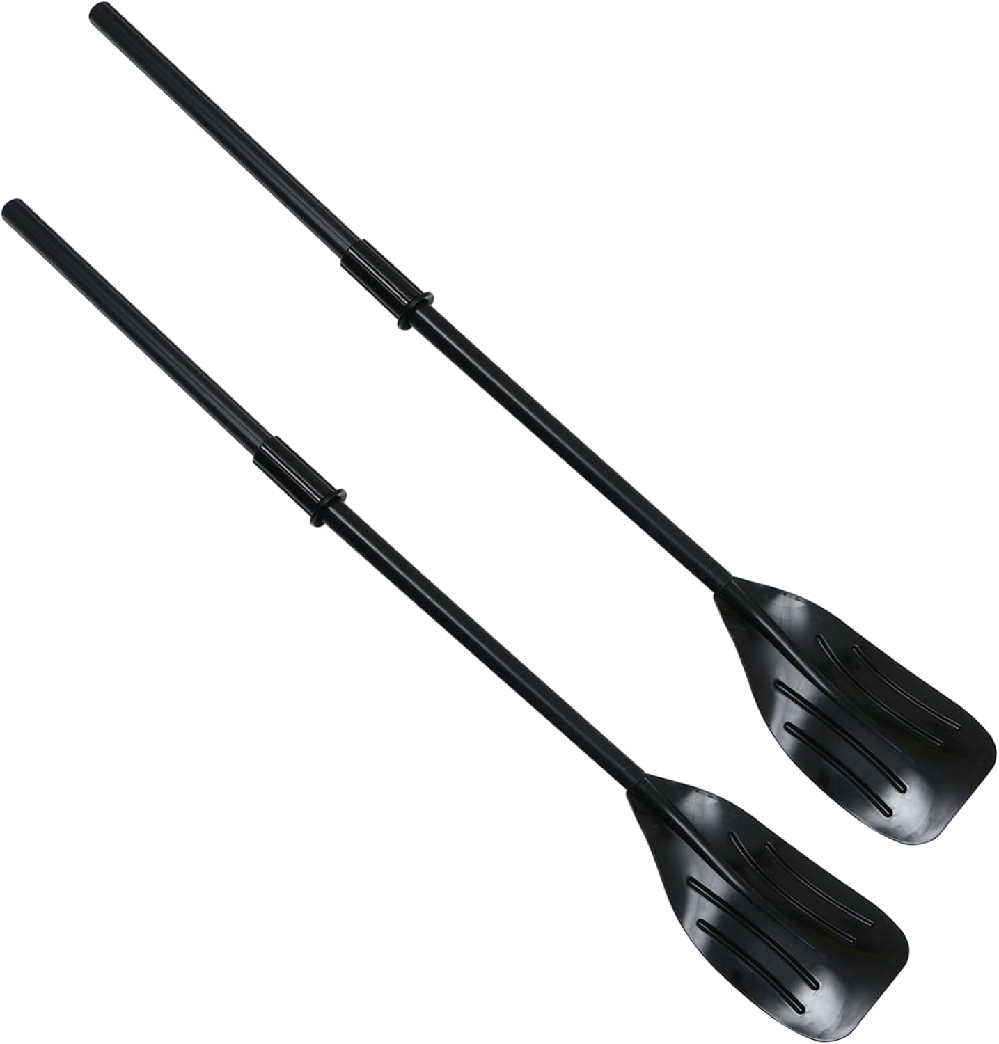 Mikinona 2PCS Heavy-Duty Inflatable Kayak Paddle Set Sturdy Detachable Boat Oars Comfortable Grip for Canoeing and Kayaking