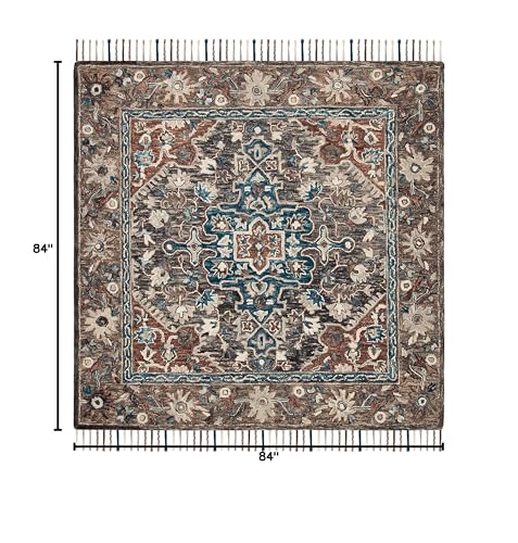 Tapete SAFAVIEH Aspen 7' x 7' Cuadrado Lana Hecho a Mano miniatura 2