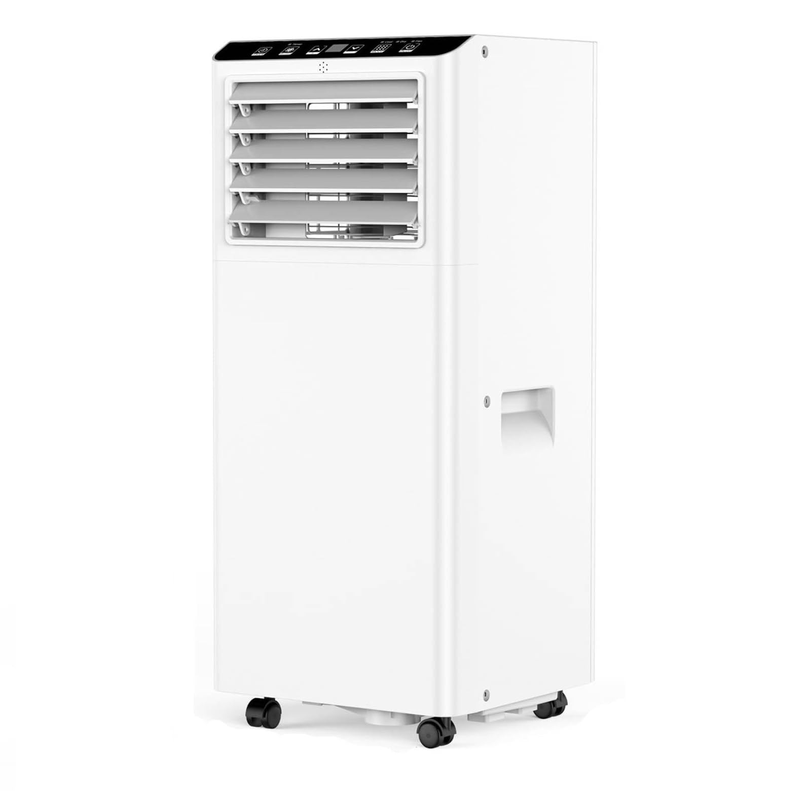 Portable Air Conditioner 9000 BTU for 30–40 M², 4‑in‑1 Mobile Air Conditioner with Exhaust Hose, Cooling/Dehumidifying/Fan/Follow Me, R290 Refrigerant, <50 DB Quiet Operation, 24‑Hour Timer, Remote