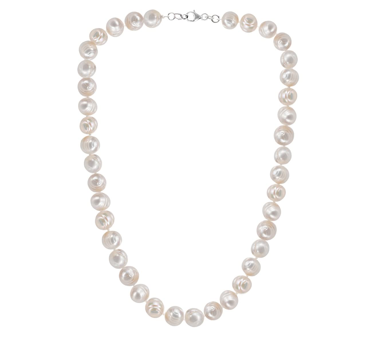 Savlano Cultured Freshwater Baroque Pearl Necklace