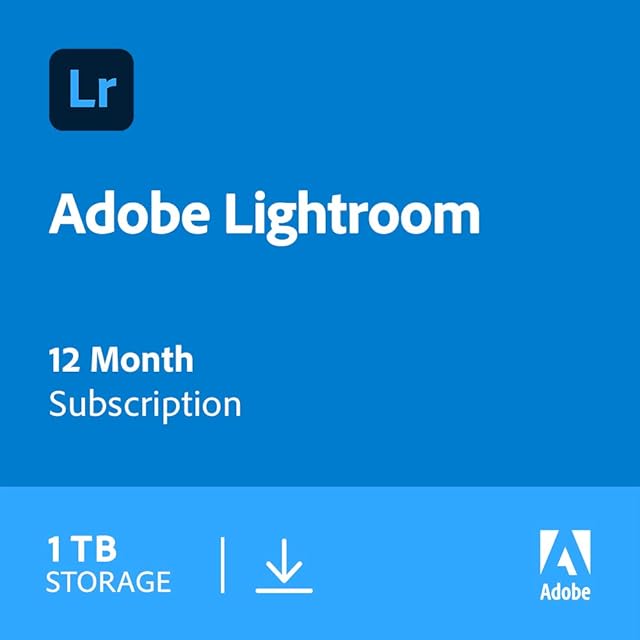 Adobe Lightroom 1TB| 1 Year | PC/Mac | Download