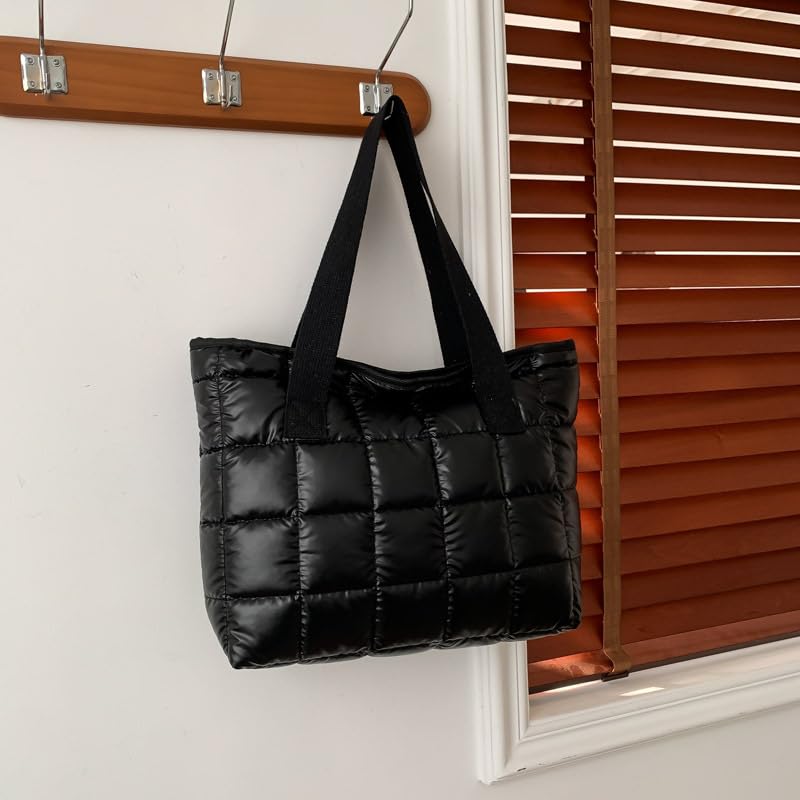 Bolso Tote acolchado grande para mujer miniatura 7