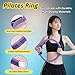 Mjhluxe Pilates Kit for Home Workouts, 13-Pcs Pilates Essentials Kit with Ring and Ball Set, Resistance Bands, Home Pilates Equipment for Women, Starter Workout Kit for Beginners