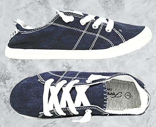 Image of Forever Link Comfort-01 Women's Classic Slip-On Comfort Fashion Sneaker