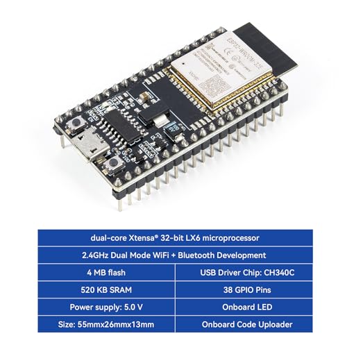 Modulo ESP32CAM SunFounder con ranura Micro SD y placa de expansion 5