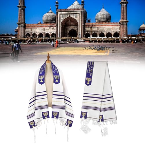 Tallit messianique traditionnel pour vos moments de culte à la maison