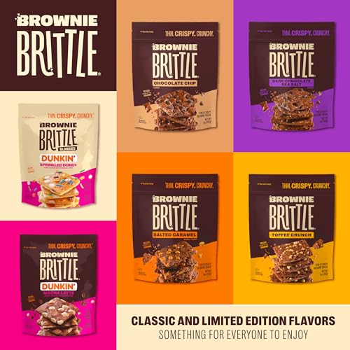 Brownie Brittle – Dunkin' Blondie Sprinkled Donut Thin and Crispy | Pack of 6, 4 oz - image 5