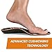 CopperJoint Orthotic Insoles - Copper-Infused Moisture Wicking Shoe Inserts, Offer Firm Arch Support and Help Relieve Foot Soreness - Pair (Medium)