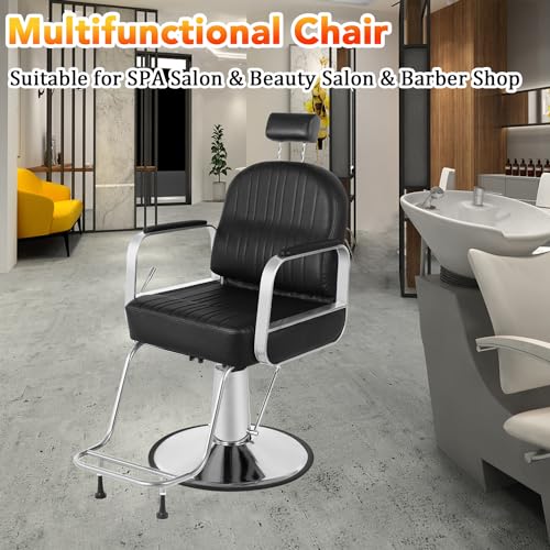 Barber-Chair-Reclining-Salon-Chair-for-Hair-Stylist-Barber-Chairs-for-Barbershop-Home-with-Heavy-Duty-Hydraulic-Pump-360-Degree-Swivel-with-Lock-Beauty-Salon-Spa-Equipment-Max-440lbs