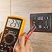 15 PCS Back Probe Kit Automotive with 4mm Banana Socket (0.7mm Needle), Non-Destructive Test Back Probe Pin Wire Piercing Probes Pin Multimeter Probes Insulation Wire Piercing Needle for Car Tester