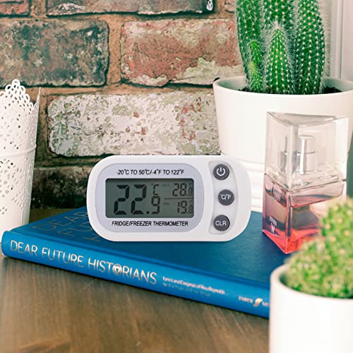 6 Pcs Refrigerator Thermometer Temperature Measuring Tool Fridge Temp Gauge