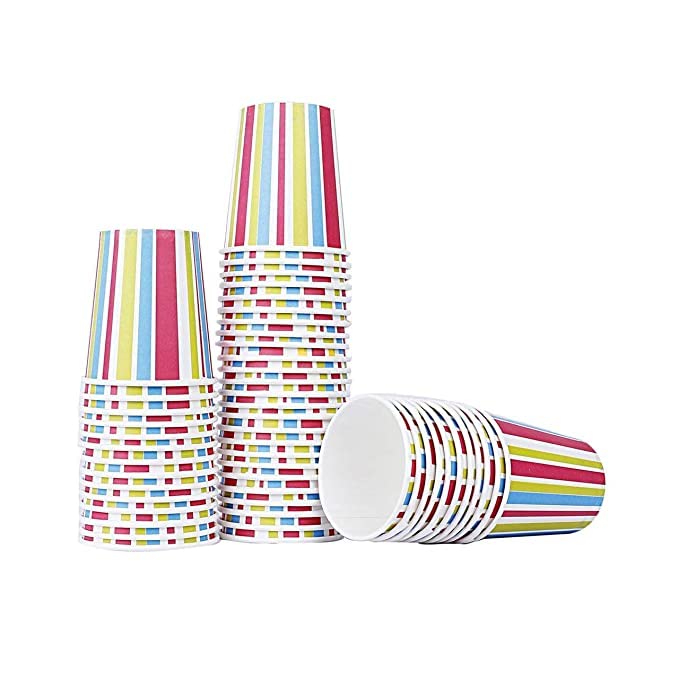GRK Paper Cups Generic Disposable Party Paper Cups 200ml Each Pack of ...