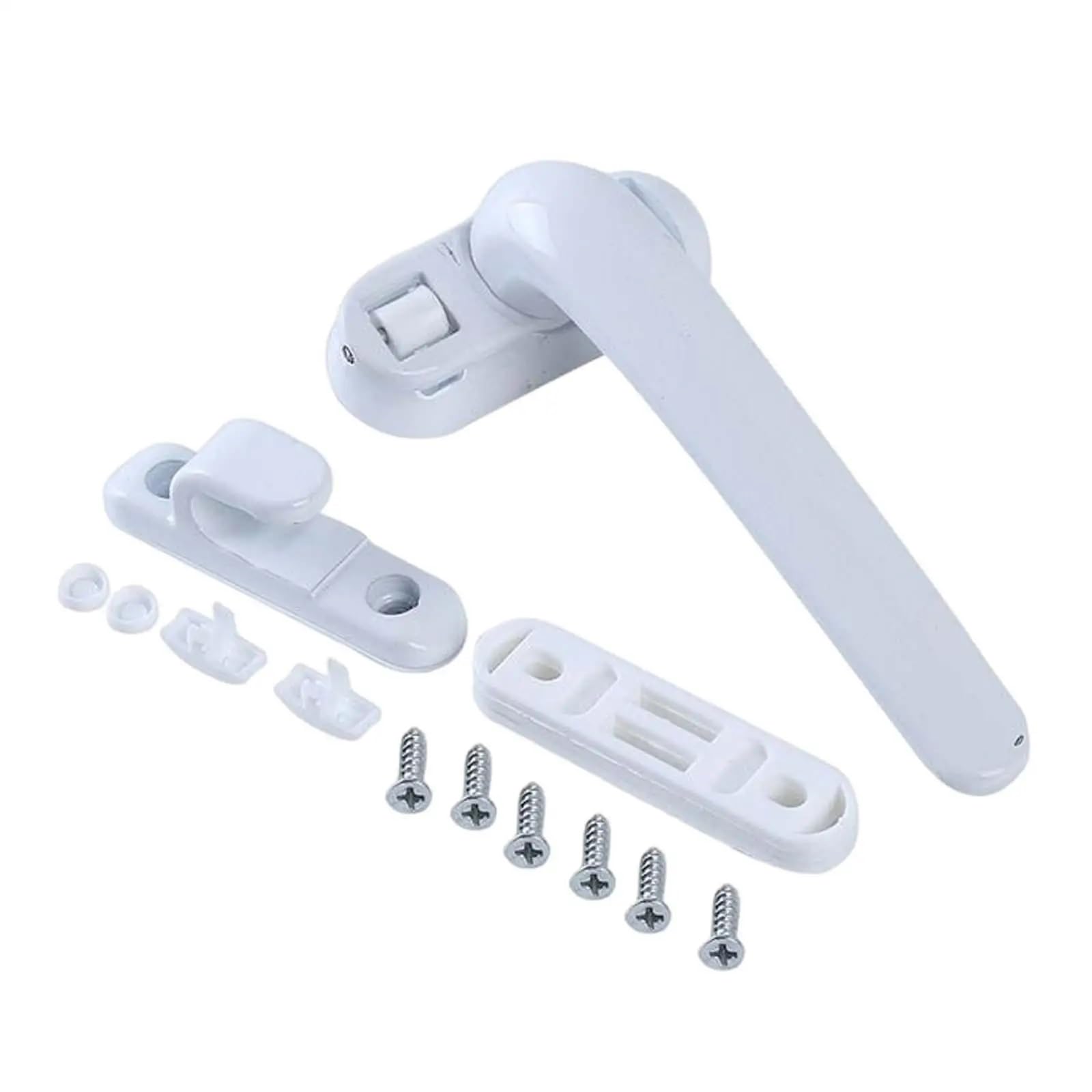 WDWDW Window Handles UPVC Locking,Casement Locking Aluminum Alloy with Lock