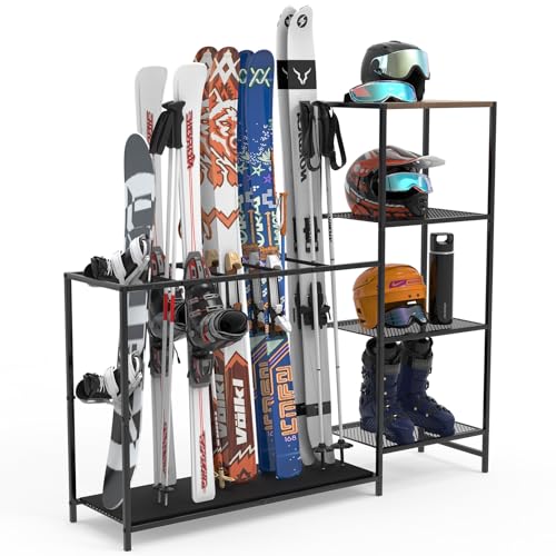UIOMLLE Freestanding Ski Rack