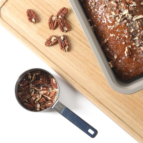 Calphalon Legacy 9 x 5 Inch PFA Free Nonstick Loaf Pan Baking Dish in Taupe, Heavy Gauge Steel Bakeware for Even Heat Distribution, Oven Safe Bread Pan for Cakes, Loaves, Meatloaf by Calphalon - Used condition - Image 8