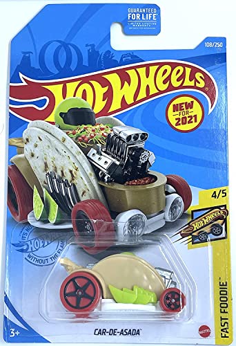 Hot Wheels 2021 - Car-De-Asada - 4/5 Fast Foodie [Taco] miniatura 1