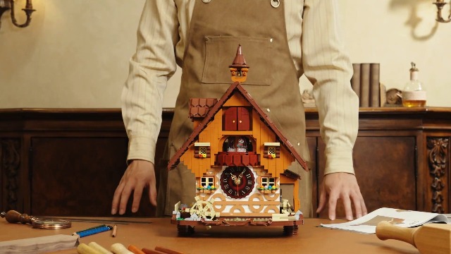 Amazon.com: PANTASY Cuckoo Clock Building Block Set-Vintage Chalet