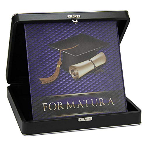 Álbum 100 Fotos 24x30 Formatura Roxo Luxo com Estojo