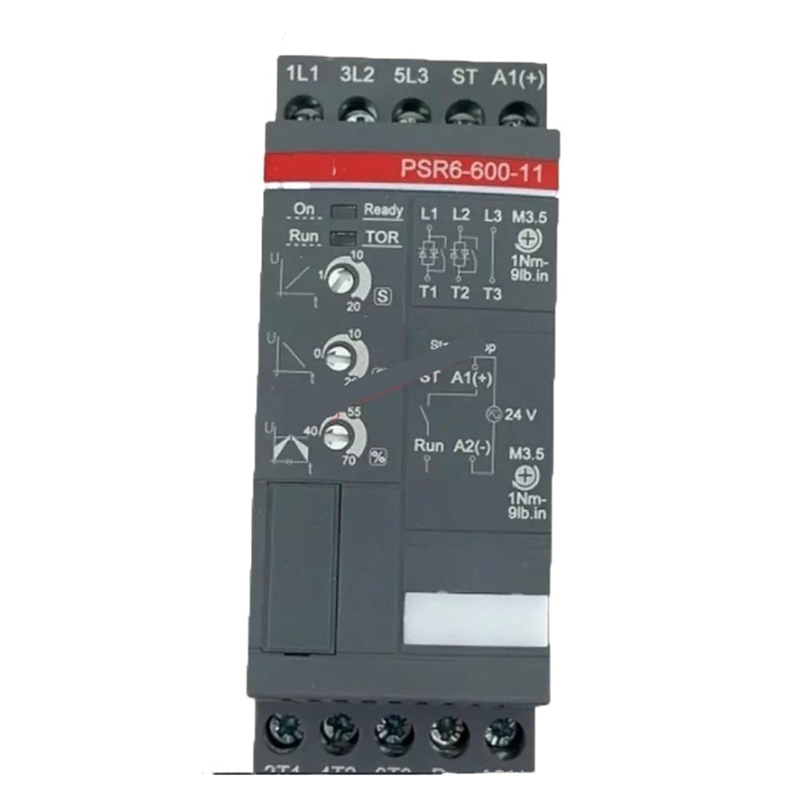 Démarreur progressif PSR85-600-11 avec bypass intégré pour armoire