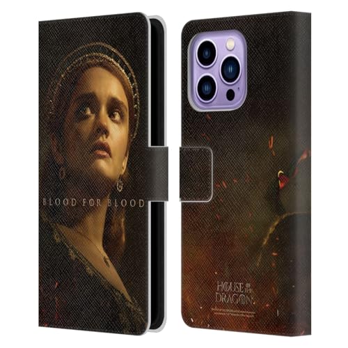 Étui iPhone 14 Pro Max House of The Dragon Alicent en cuir portefeuille