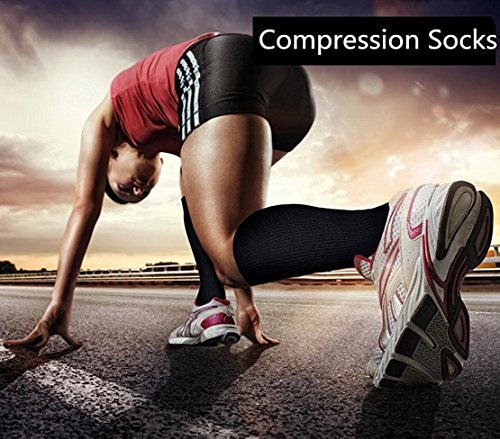 Pinshun - Calze a compressione per uomini e donne